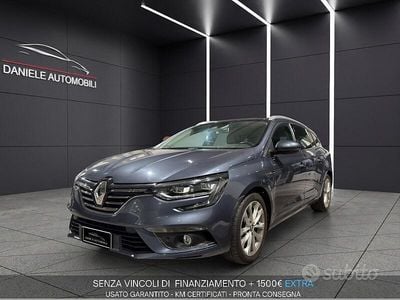 Usata Renault Mégane GrandTour Intens 110 CV (80 kW) 2018 Blu Station wagon