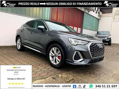 Usata Audi Q3 Sportback S-Line 150 CV (110 kW) 2022 Grigio daytona perlato SUV