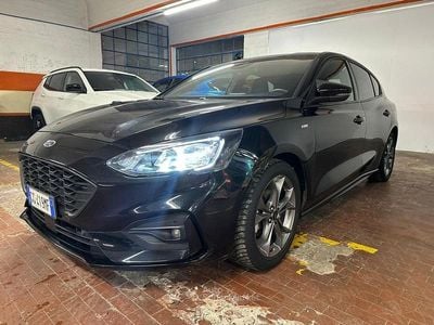 Usata Ford Focus ST-Line 125 CV (91 kW) 2021 Nero Berlina