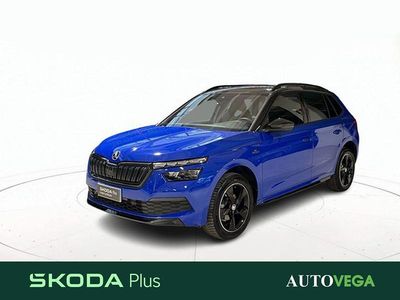Usata Skoda Kamiq Monte Carlo 110 CV (80 kW) 2022 Blu / pastello SUV
