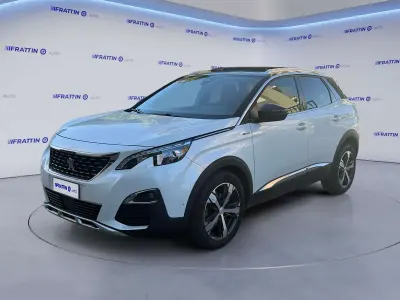 Usata Peugeot 3008 GT-line 150 CV (110 kW) 2018 Bianco SUV
