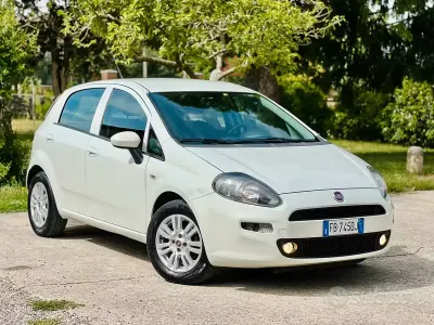 Usata Fiat Punto 75 CV (55 kW) 2015 Bianco Utilitaria