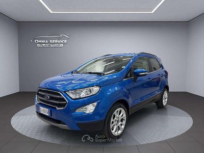 Usata Ford Ecosport Titanium S 125 CV (91 kW) 2022 Blu/azzurro SUV