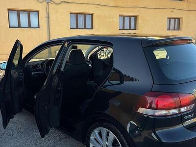 Usata VW Golf VI 110 CV (80 kW) 2008 Nero Utilitaria