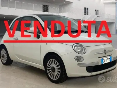 Usata Fiat 500 Lounge 69 CV (50 kW) 2014 Bianco Berlina