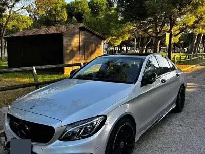 Usata Mercedes C220 170 CV (125 kW) 2014 Grigio Berlina