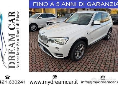 Usata BMW X3 xLine 190 CV (139 kW) 2017 Bianco SUV