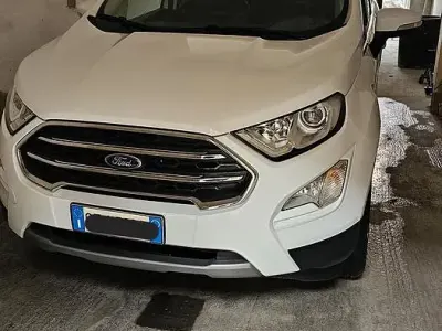 Usata Ford Ecosport Titanium 99 CV (72 kW) 2021 Bianco SUV