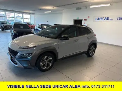 Begagnad Hyundai Kona 141 HK (103 kW) 2022 Grå SUV