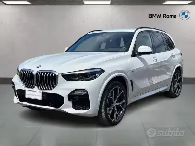 Usata BMW X5 M Sport 286 CV (210 kW) 2021 Alpine white SUV