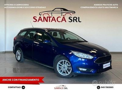 Usata Ford Focus Titanium X 120 CV (88 kW) 2016 Blu Station wagon