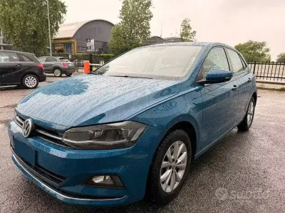Brugt VW Polo Highline 95 HK (69 kW) 2018 Blå Hatchback