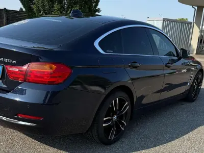 Usata BMW 420 Luxury Line 184 CV (135 kW) 2015 Blu/azzurro Coupé