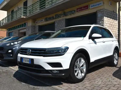 Usata VW Tiguan Style 150 CV (110 kW) 2018 Bianco SUV