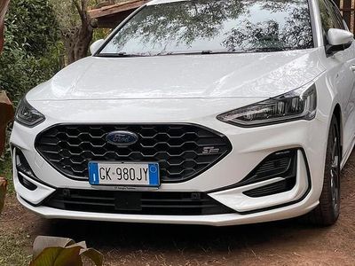 Usata Ford Focus ST-Line X 115 CV (84 kW) 2023 Bianco Berlina