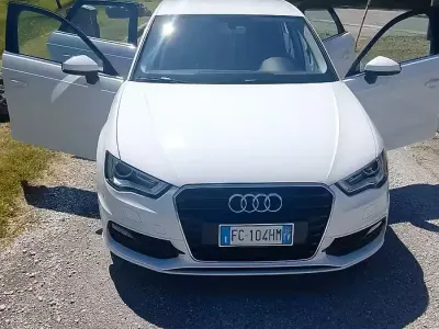 Usata Audi A3 S-Line 110 CV (80 kW) 2016 Bianco Berlina