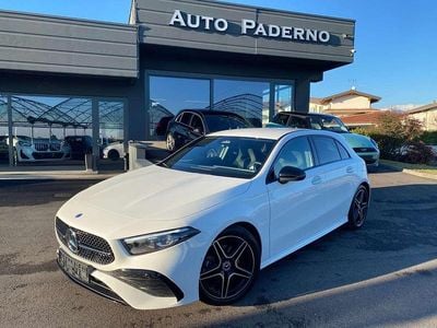 Bianco Usata 2024 Mercedes A200 AMG Line Premium Berlina | 34.900 € (Buon prezzo)