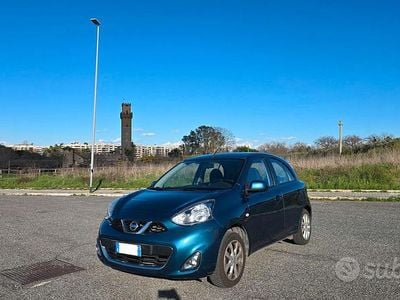 Usata Nissan Micra Acenta 80 CV (58 kW) 2013 Blu Utilitaria