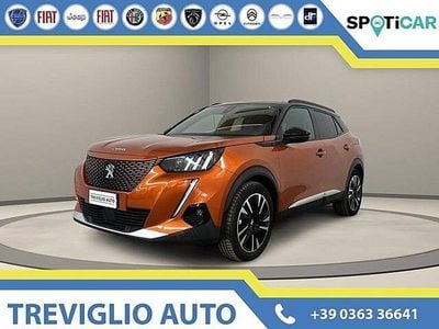 Usata Peugeot e-2008 GT 100 kW (136 CV) 2021 Bianco / perlato SUV
