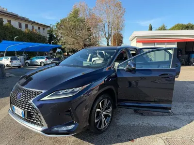Usata Lexus RX450h Executive Line 262 CV (192 kW) 2022 Blu/azzurro SUV