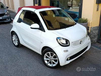 Usata Smart ForTwo Cabrio Passion 71 CV (52 kW) 2017 Bianco Cabrio