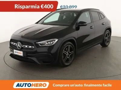 Käytetty Mercedes GLA200 AMG line 150 HP (110 kW) 2021 Musta Katumaasturi