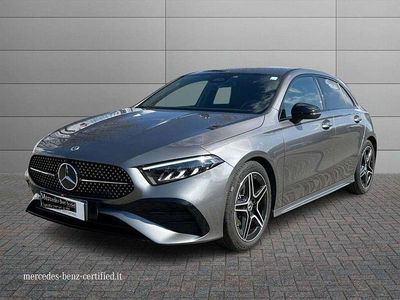 Usata Mercedes A180 Advanced Plus 116 CV (85 kW) 2024 Grigio montagna Berlina