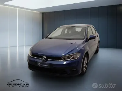 Usata VW Polo Life 95 CV (69 kW) 2025 Blu/azzurro Utilitaria