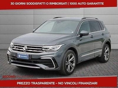 Usata VW Tiguan R-line 150 CV (110 kW) 2021 Grigio SUV