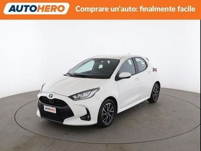 Bianco Usata 2023 Toyota Yaris Hybrid Trend Berlina | 18.199 € (Buon prezzo)