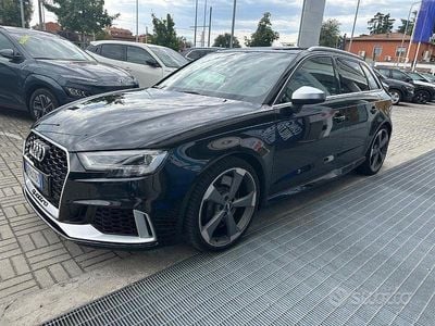 Usata Audi RS3 Ambiente 400 CV (294 kW) 2017 Nero metallizzato Berlina