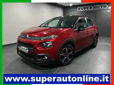 Usata Citroën C3 Shine 75 CV (55 kW) 2018 Rosso Utilitaria