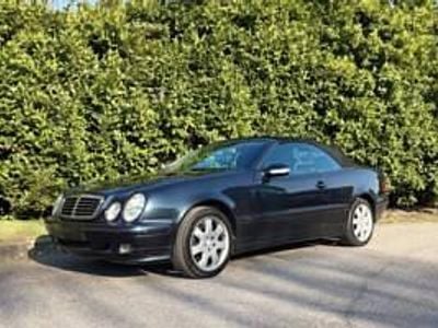 Usata Mercedes CLK430 279 CV (205 kW) 1999 Blu Cabrio