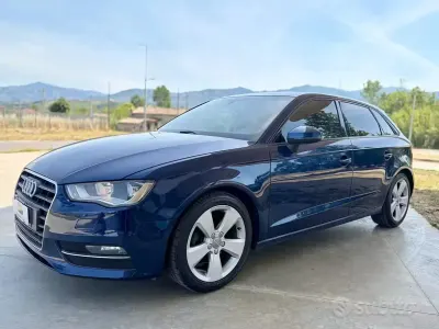 Usata Audi A3 Ambiente 105 CV (77 kW) 2013 Bluazzurro Berlina