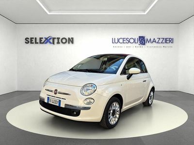Usata Fiat 500C Lounge 69 CV (50 kW) 2014 Bianco Cabrio
