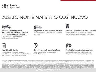 Usata Toyota Yaris Cool 69 CV (50 kW) 2014 Bianco Utilitaria