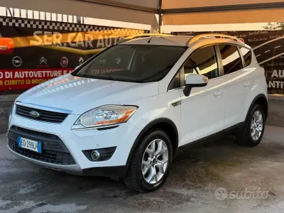 Usata Ford Kuga Titanium 163 CV (119 kW) 2010 Bianco SUV