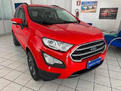 Usata Ford Ecosport 125 CV (91 kW) 2018 Rosso SUV