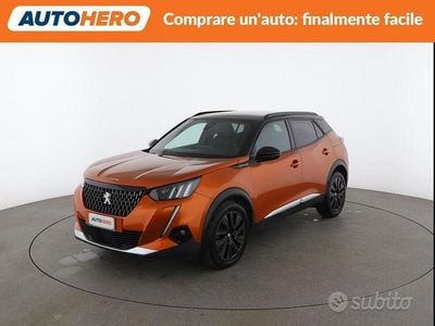 Usata Peugeot 2008 GT-line 130 CV (95 kW) 2020 Arancione SUV