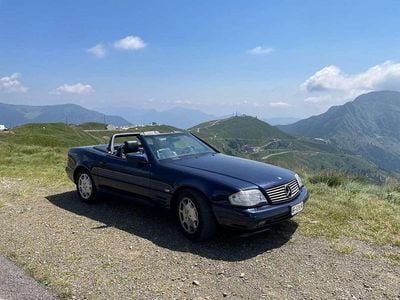 Usata Mercedes SL320 231 CV (169 kW) 1995 Blu/azzurro Cabrio