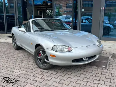 Usata Mazda MX5 110 CV (80 kW) 2014 Grigio Cabrio
