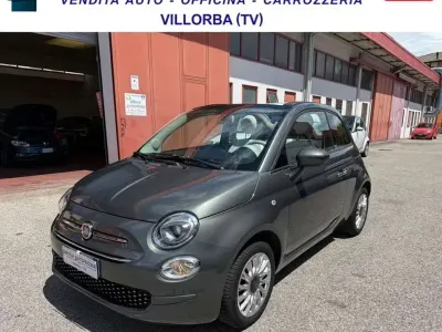 Usata Fiat 500C Lounge 69 CV (50 kW) 2019 Grigio scuro Cabrio