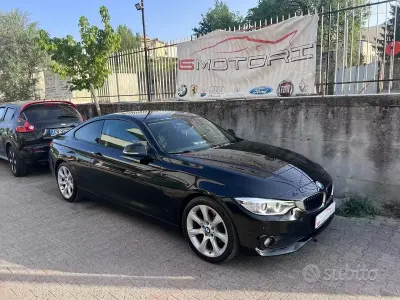 Usata BMW 420 Coupé Sport Line 184 CV (135 kW) 2014 Nero Coupé