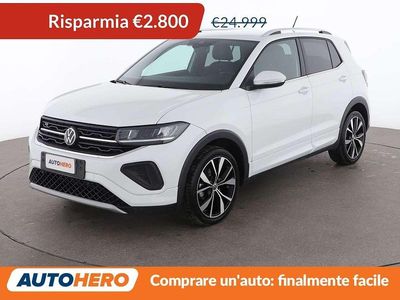 Bianco Usata 2024 VW T-Cross R-line SUV | 22.199 € (Buon prezzo)