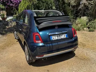 Usata Fiat 500C 69 CV (50 kW) 2025 Bluazzurro Cabrio