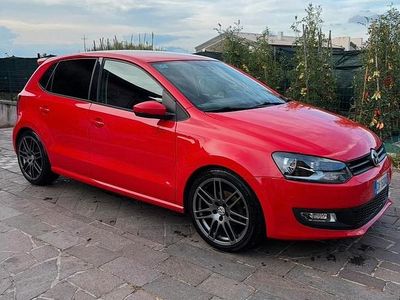 Usata VW Polo 75 CV (55 kW) 2009 Rosso Utilitaria