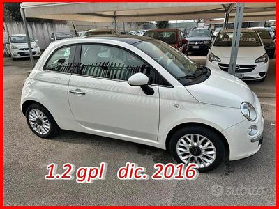 Usata Fiat 500 Lounge 69 CV (50 kW) 2016 Bianco Berlina