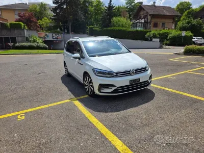 Usata VW Touran 150 CV (110 kW) 2019 Bianco Monovolume