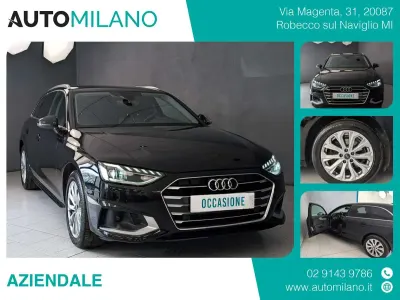 Occasion Audi A4 Advanced 136 PK (100 kW) 2023 Zwart Stationwagen