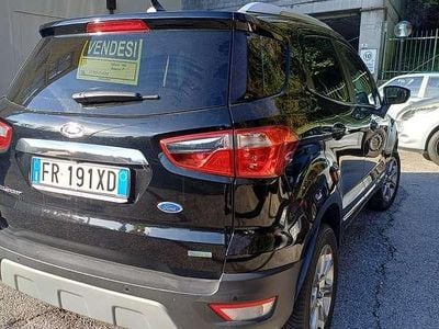 Usata Ford Ecosport ST-Line 99 CV (72 kW) 2018 Bianco SUV
